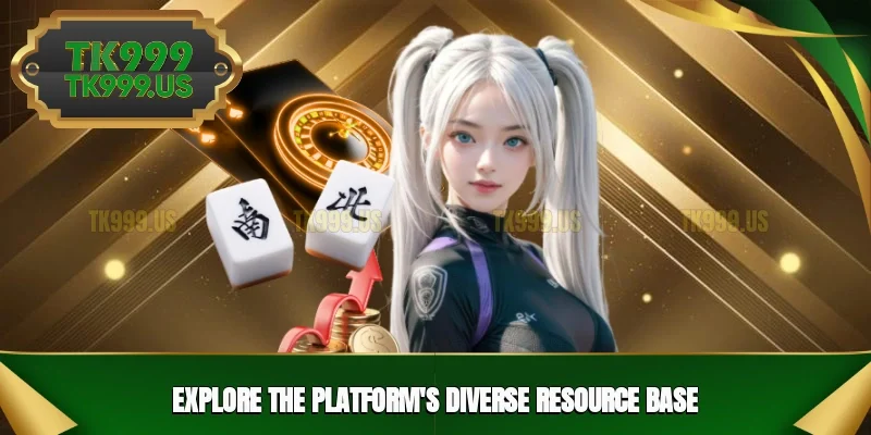 Explore the platform's diverse resource base